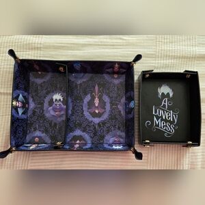 Disney Villains Ursula Jafar Maleficent Valet Tray Box Accessory Tray